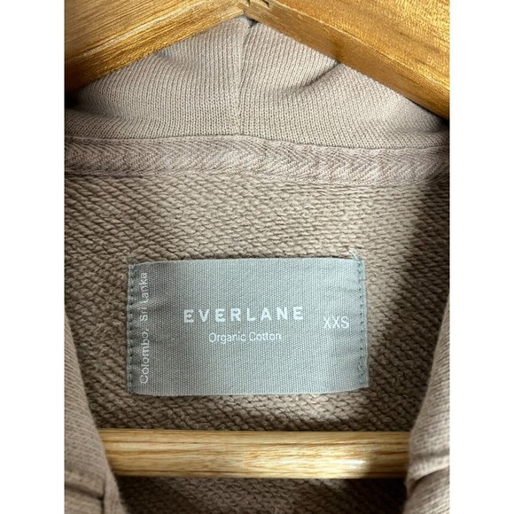 Everlane Women's XXS Beige Cropped Hoodie READ - Picture 4 of 9